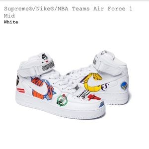 Supreme NBA X Supreme Af1 size 10.5